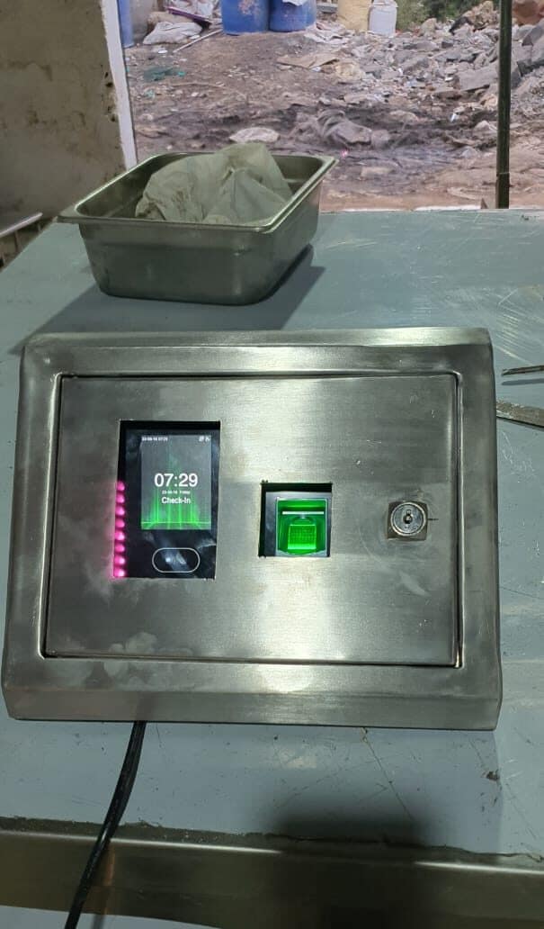 Fingerprint machine box(attandence machine box(